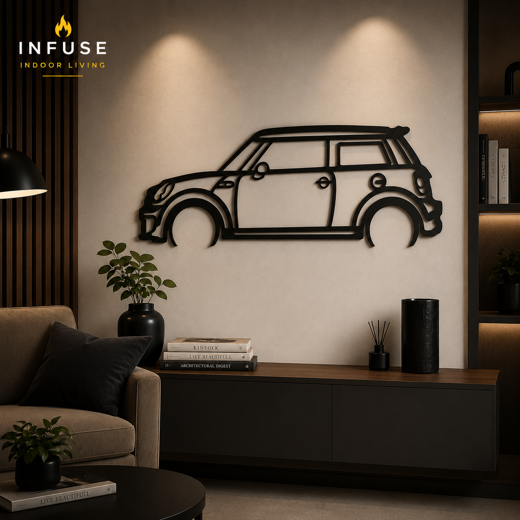 INFUSE Motion Mini Cooper Wall Art