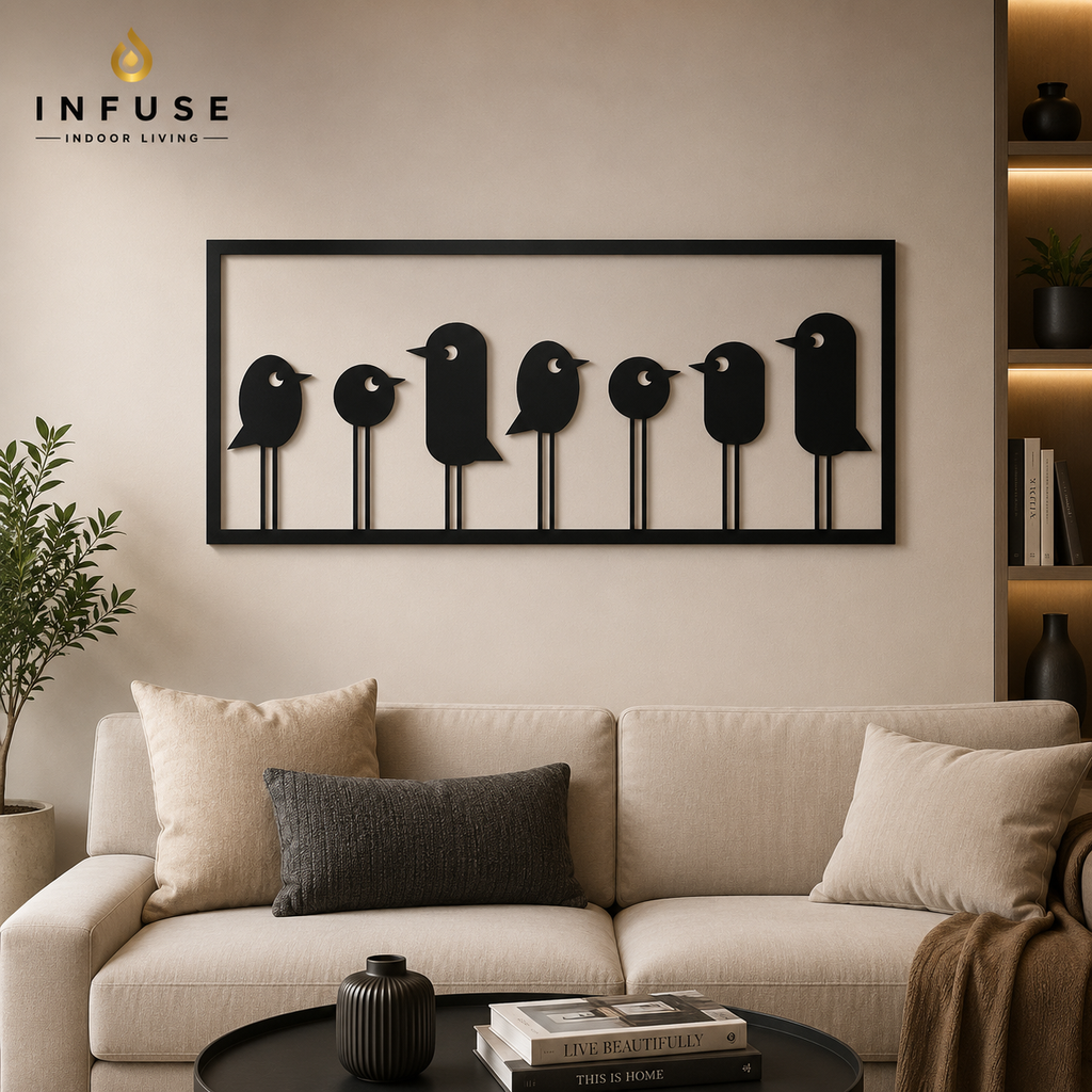 INFUSE Nature Harmony Birds Wall Art
