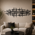 INFUSE Abstract Urban Grid Wall Art