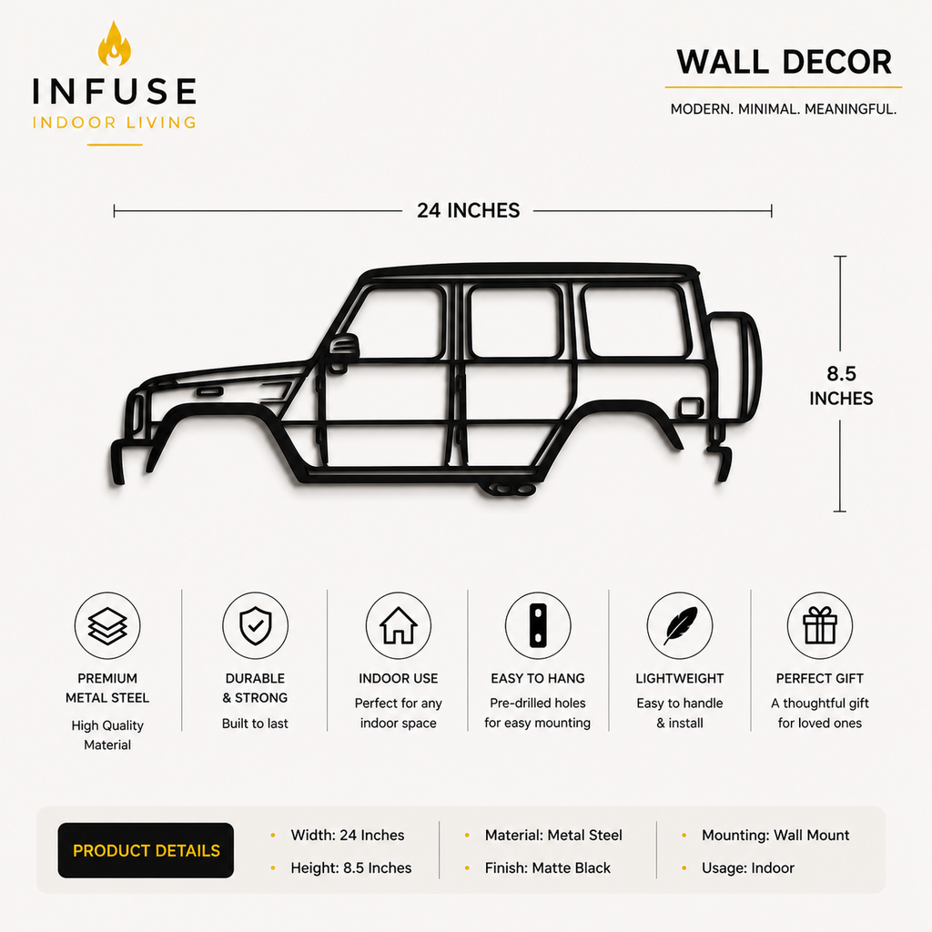 INFUSE Motion G-Class SUV Wall Art